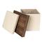 Household Essentials Versatile Boucle Ottoman with Hidden Storage